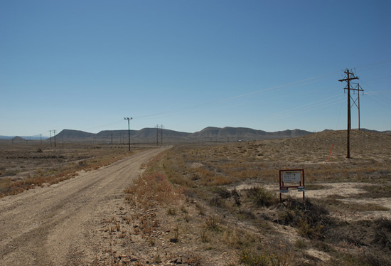 oil fields near Rangely, Colorado, USA